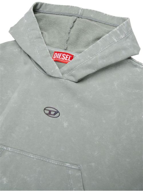 Felpa bambina Diesel grigia DIESEL KIDS | J02608KYA0FK917